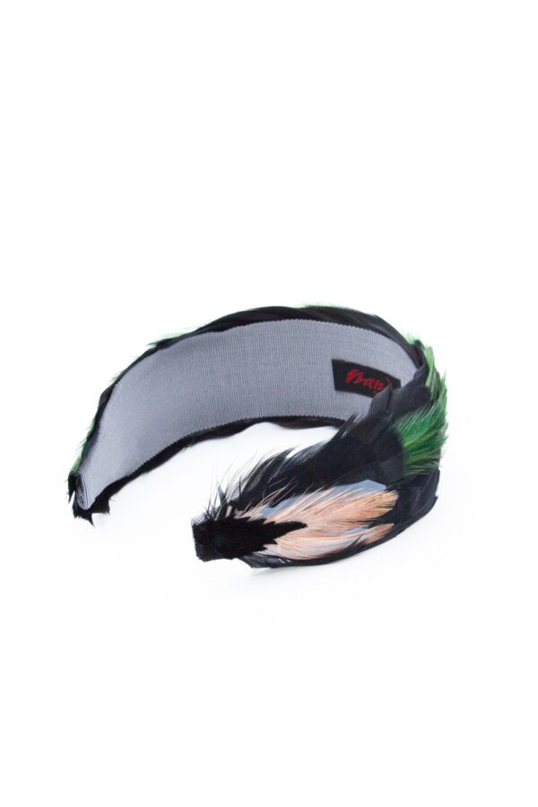 Head band feathers