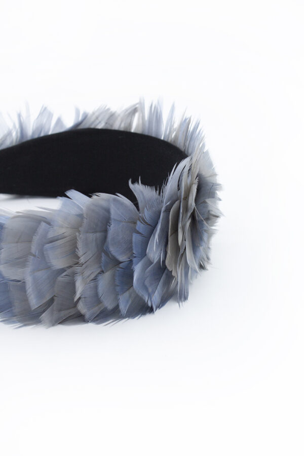 Head band feathers